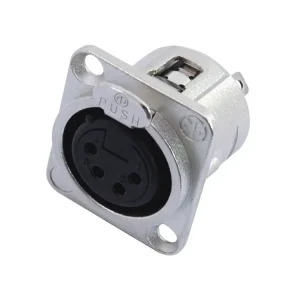 Neutrik XLR NC4-FDL-1, zásuvka na zabudování Nejlepší Cena