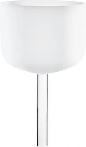 MEINL CSBH8B Crystal Singing Bowl 8" with handle Značkový